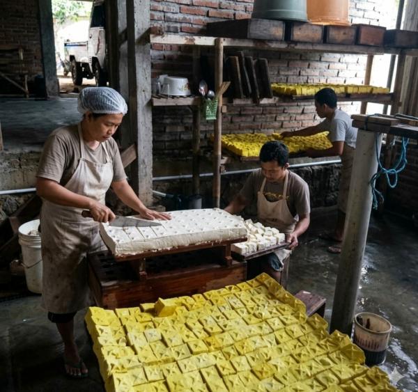 Satu Pabrik Tahu di Cianjur Tutup Produksi Gegara Harga Kedelai Melonjak