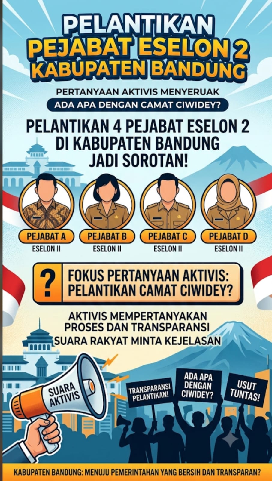 Pelantikan yang Dilaksanakan Setelah Beberapa Jam Rekomendasi BKN Terbit, Katanya!