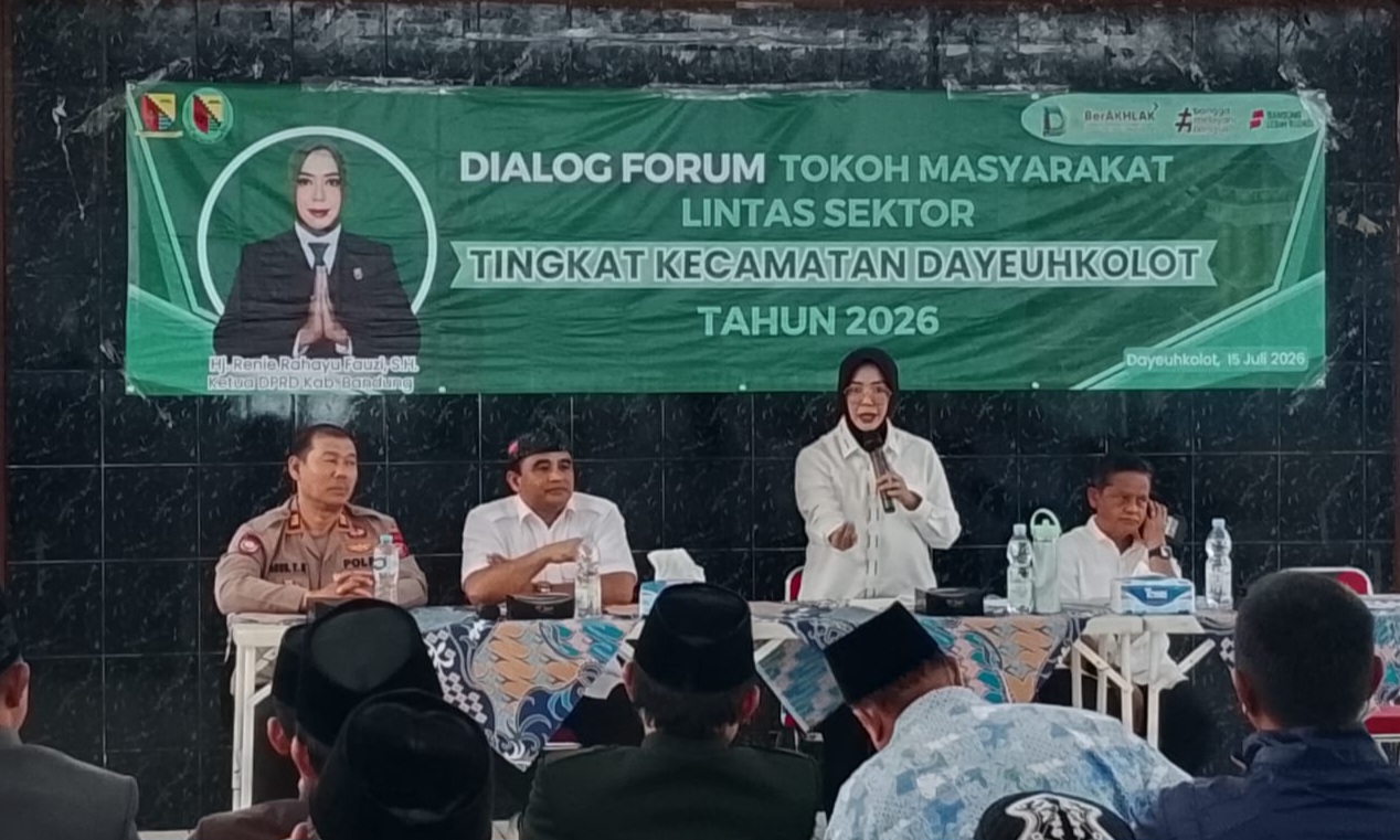 Ketua DPRD Kabupaten Bandung Gelar Dialog Lintas Sektor di Dayeuhkolot