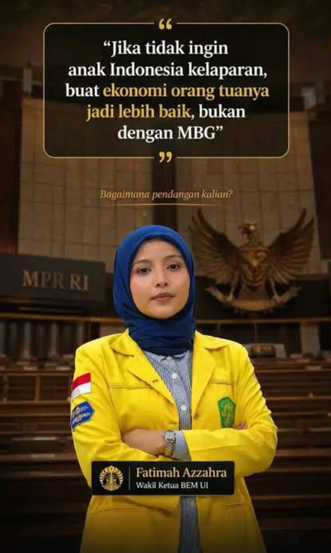 Cara Terbaik Mencegah Anak Kelaparan adalah Menyejahterakan Orang Tuanya