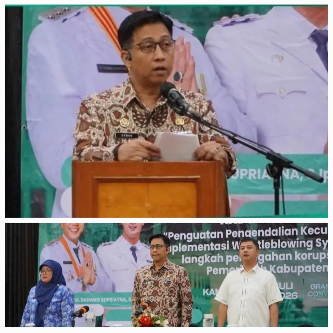 Inspektorat Gelar Sosialisasi Perbub Tentang Pengendalian Kecurangan dan Implementasi Whistleblowing System