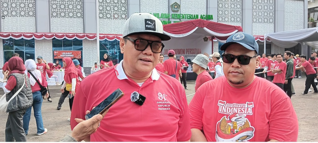 Kanwil Kemenag Jabar Gelar Kegiatan Gerak Jalan Harmoni Persatuan