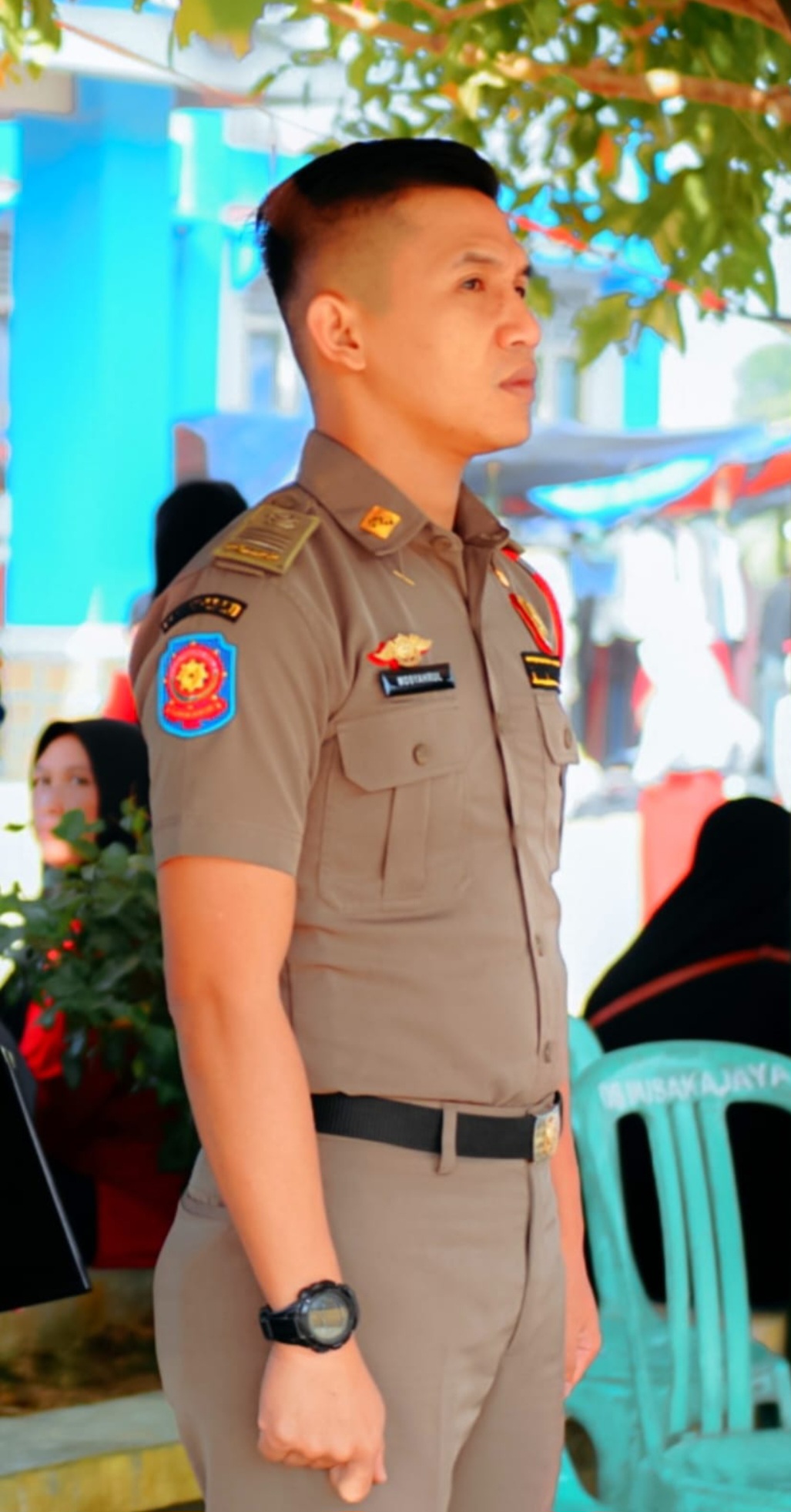 Inilah Sosok Mohamad Syahrul Masum Pelatih Dibalik Suksesnya Paskibra Kecamatan Pagelaran