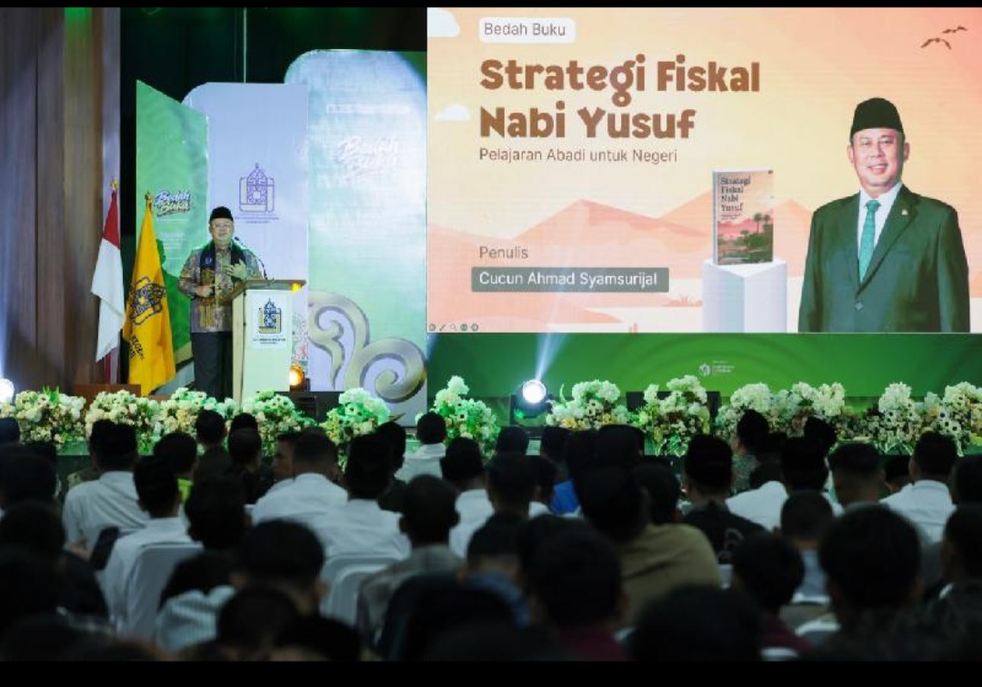 Bedah Buku Strategi Fiskal Nabi Yusuf Karya Waka DPR Cucun A. Syamsurijal di Lhokseumawe