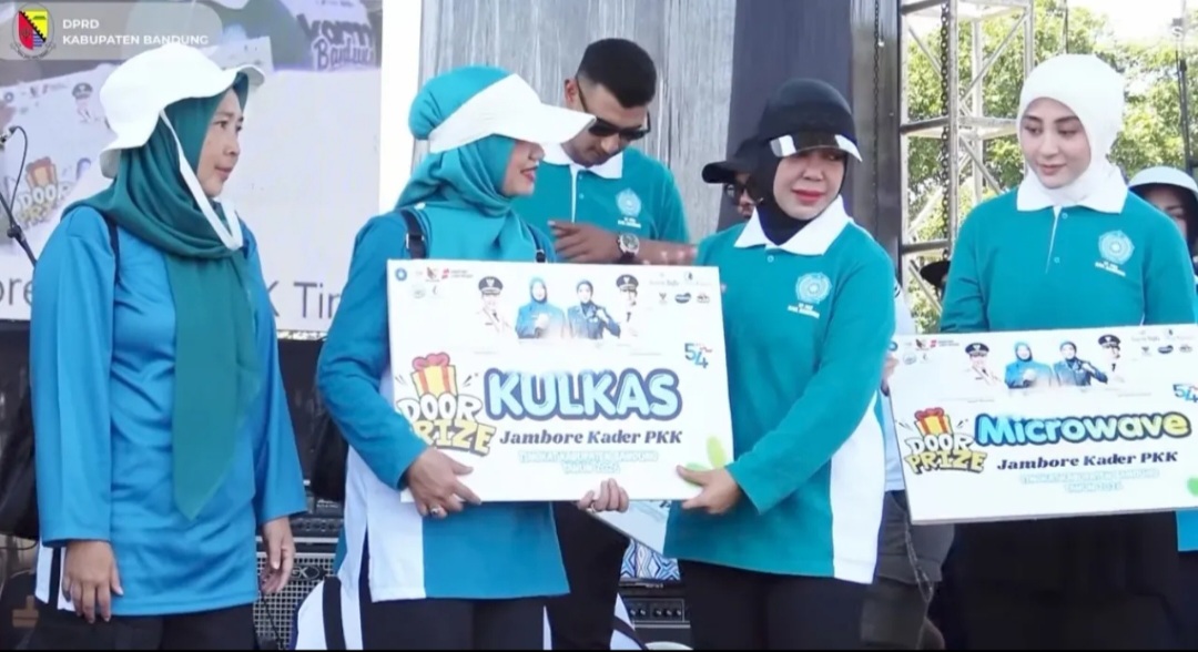 Ketua DPRD Kabupaten Bandung Hadiri Jambore Kader PKK Kabupaten Bandung