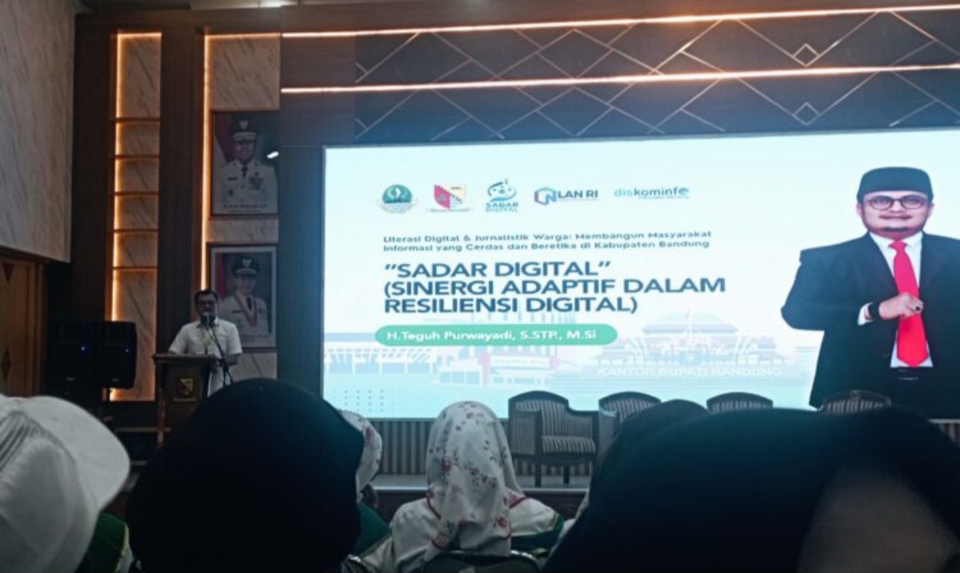 Literasi Rendah, Judol dan Pinjol Merajalela, Kominfo Kabupaten Bandung Gandeng PWI Bangun Resiliensi Digital