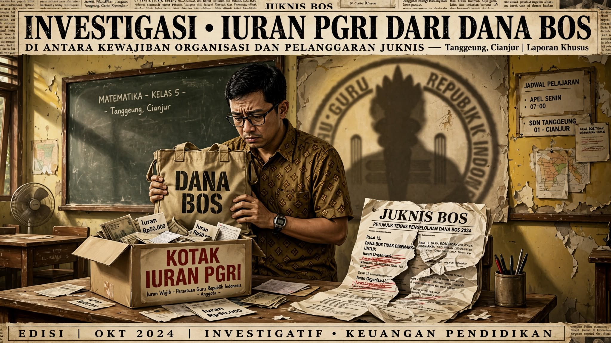 IURAN PGRI DARI DANA BOS: DI ANTARA KEWAJIBAN ORGANISASI DAN PELANGGARAN JUKNIS