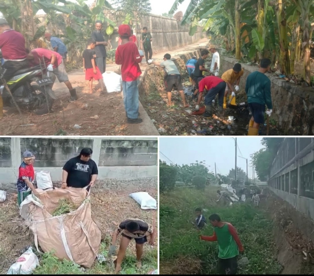 Warga RW 02 Kalibaru Sastra-Pitung Gelar Kerja Bakti, Fokus Normalisasi Kali Statomer