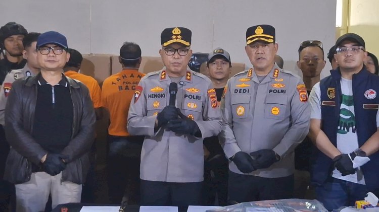 Pabrik Obat Ilegal di Bandung Digerebek Polisi, Hexymer-Tramadol Capai 8 Juta Butir Sehari