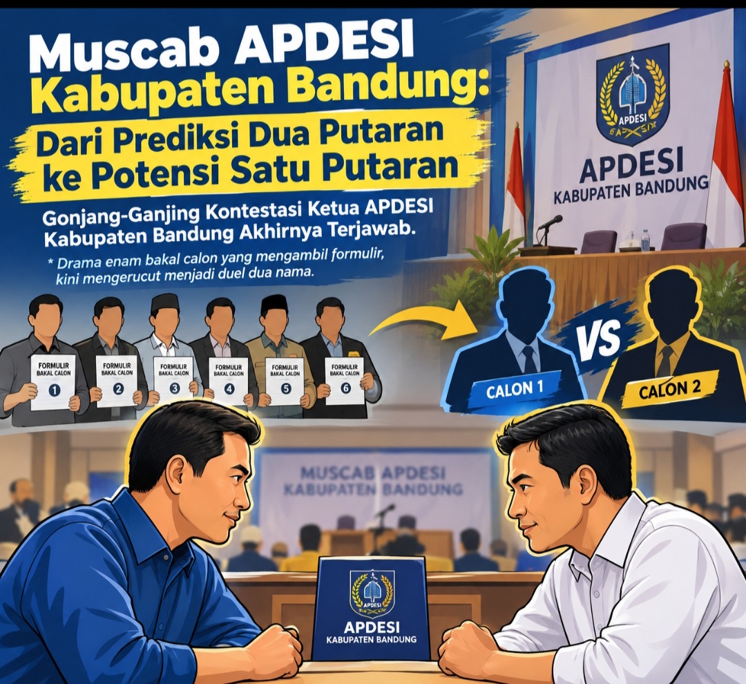 Dua Nama di Tikungan Akhir Muscab APDESI: Skenario Satu Putaran yang Tak Terduga